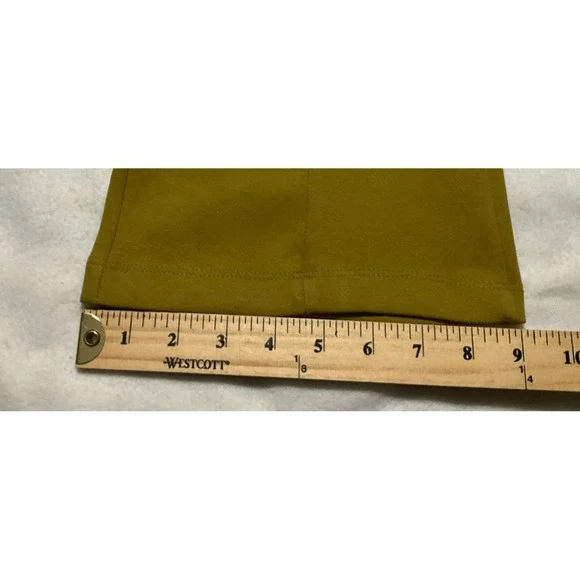Zara Women's Size S Pant Set Mustard Green Slimming  Flared NWT - Picture 15 of 15